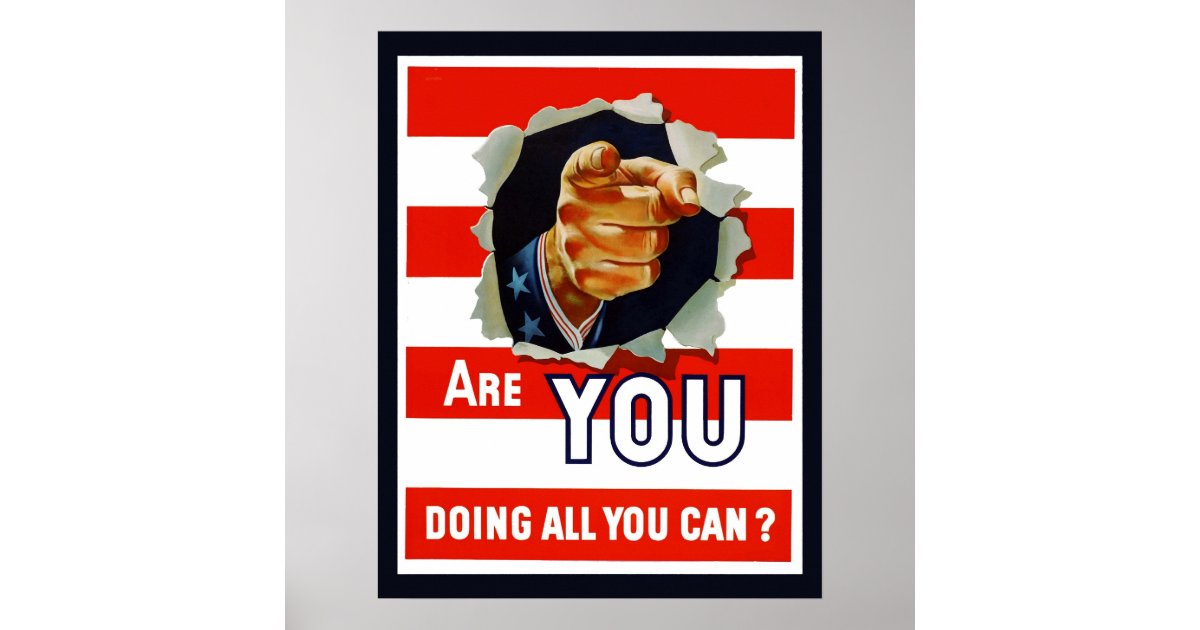 Uncle Sam Poster | Zazzle