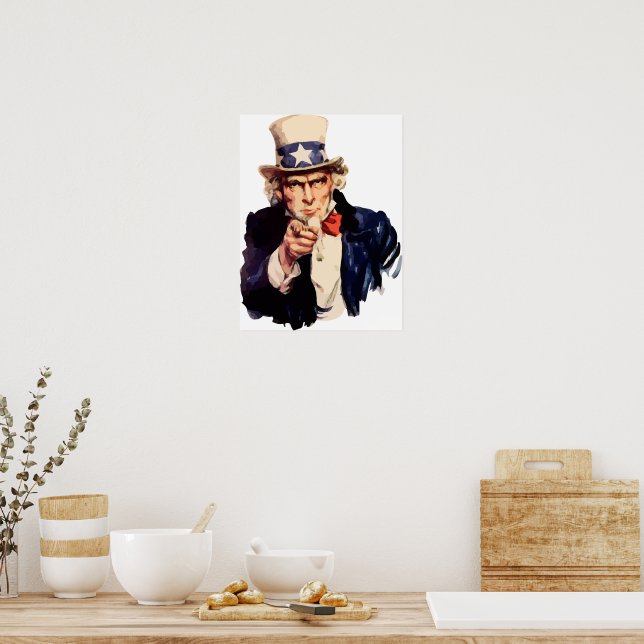 Uncle Sam Poster | Zazzle