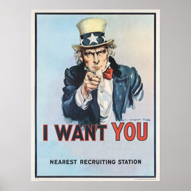Uncle Sam Poster (Front)