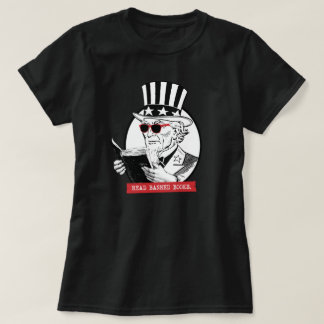 Uncle Sam Reads Banned Books T-Shirt