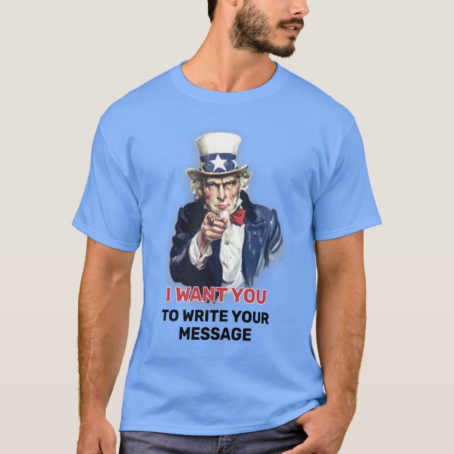 Uncle Sam Recruiting T-Shirt (Front)