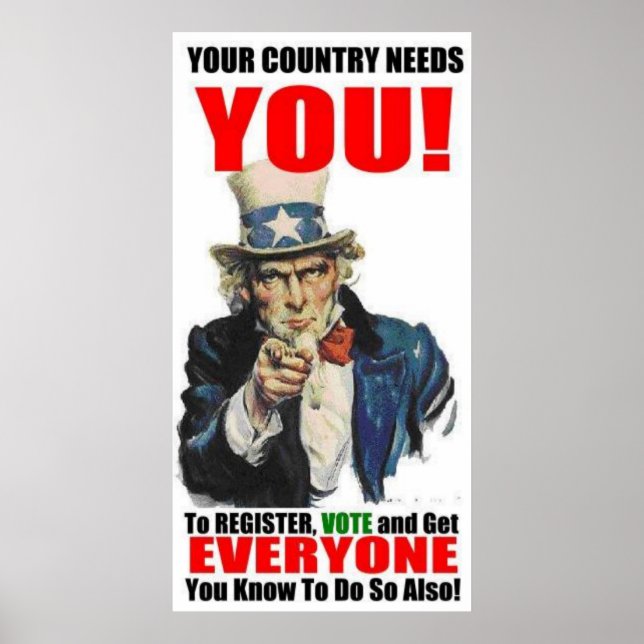 uncle sam i want you to vote for me