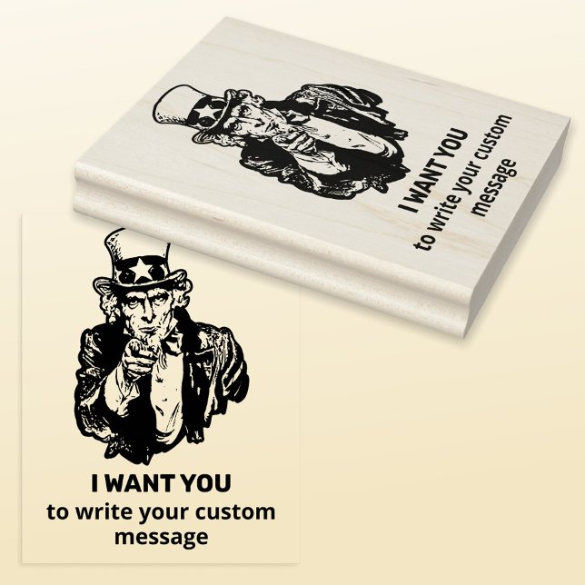 Uncle Sam Rubber Stamp (Creator Uploaded)