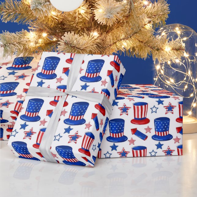 Uncle Sam’s Gift Wrapping Paper (Holidays)