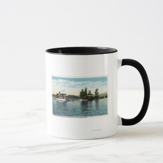 Uncle Sam Steamer at the Loon Island Landing Mug (Right)