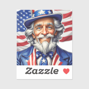 Uncle Sam USA Sticker