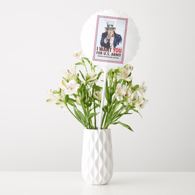 Uncle Sam Wants You Balloon (Vase)