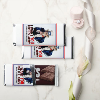 Uncle Sam Wants You Hershey Bar Favors