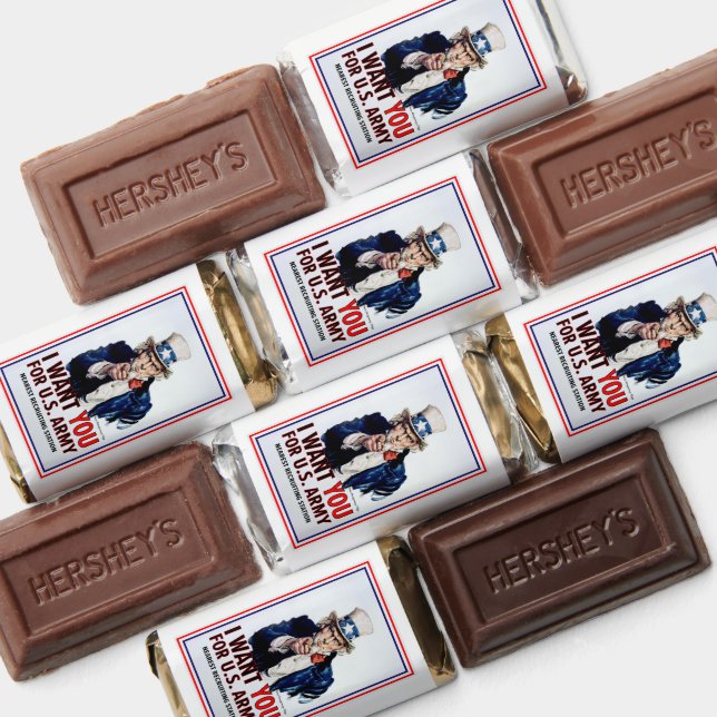 Uncle Sam Wants You Hershey's Miniatures (Assorted)