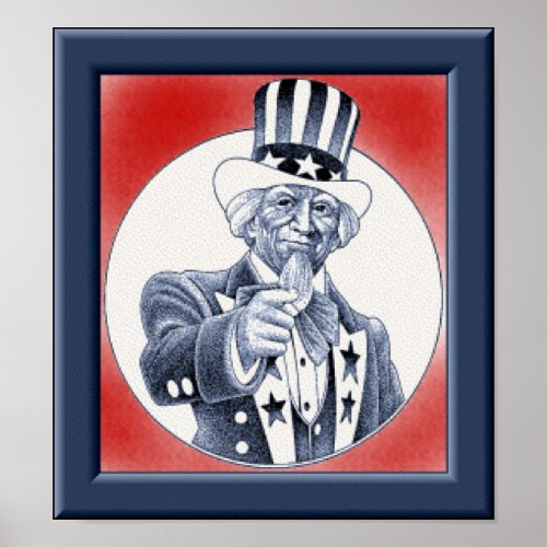 Uncle Sam Wants You Poster