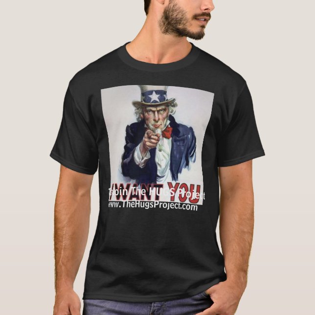 Uncle Sam Wants You T-Shirt (Front)