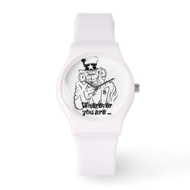 Uncle Sam - Wherever you are ... Watch (Front)