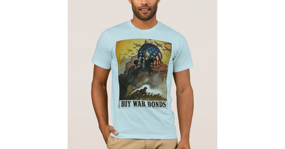 Uncle Sam World War 2 T Shirt Zazzle Com