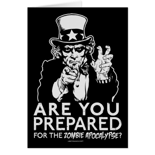 Uncle Sam Zombie Apocalypse Cards