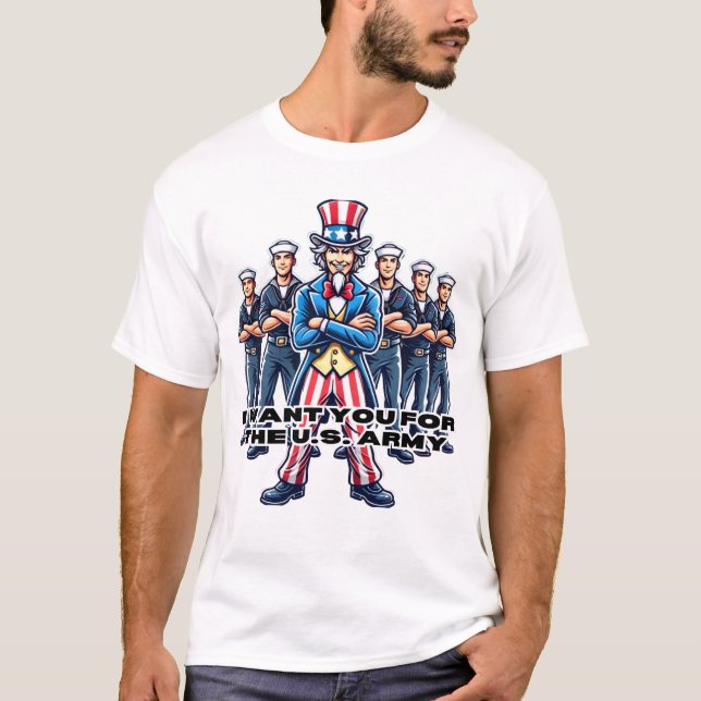 "Uncle Sam's Army Call" T-Shirt (Front)