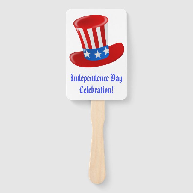 Uncle Sams Hat Hand Fan (Front)