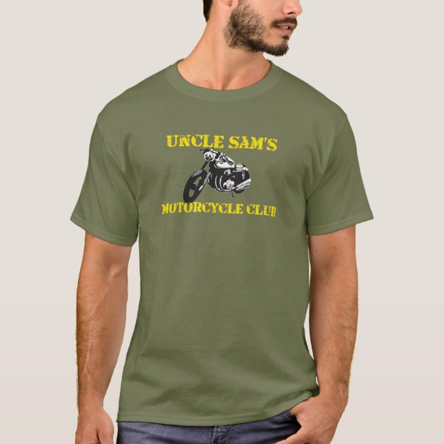 Uncle Sam's Motorcycle Club T-Shirt (Front)