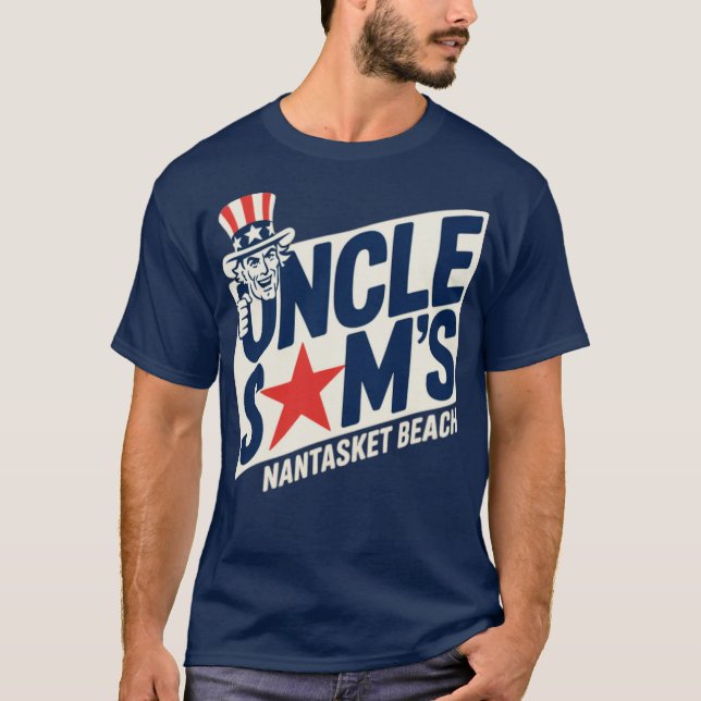 Uncle Sam's Nantasket Beach Hull, MA (2) T-Shirt (Front)