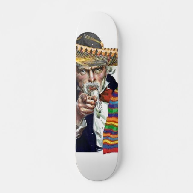 Uncle Sancho Skateboard Deck (Front)