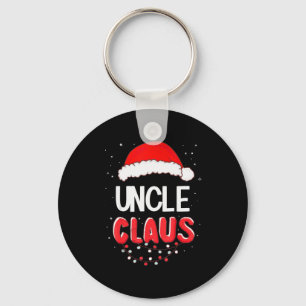 Uncle Santa Claus Christmas Matching Costume Keychain