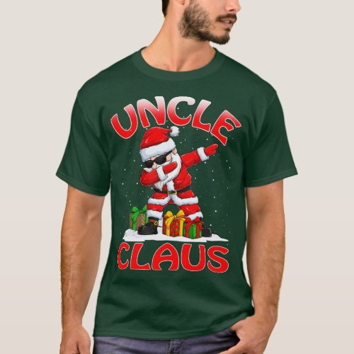 Uncle Santa Claus Christmas Matching Costume T_Shirt