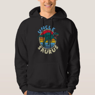 Uncle Saurus I Tyrannosaurus Rex T Rex I Family Ma Hoodie