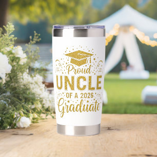 Uncle Senior 2026 Proud Uncle Of A Class Of 2026 Insulated Tumbler