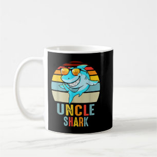 Uncle Shark Shirt Shark Family Happy Mother's Day  Coffee Mug
