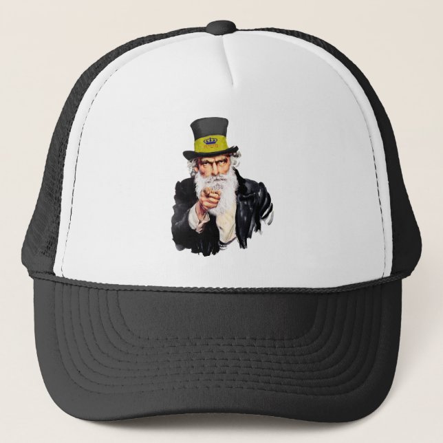 Uncle Shmuel Trucker Hat (Front)