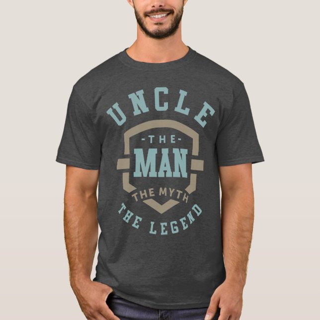 Uncle The Legend T-Shirt (Front)