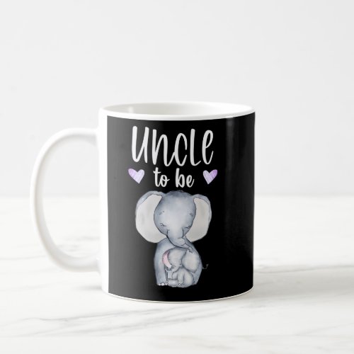 Uncle To Be Elephant Baby Shower Future Uncle Coffee Mug
