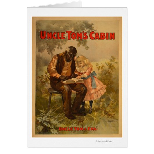 Uncle Tom's Cabin Black Man & Girl Theatre (Front)