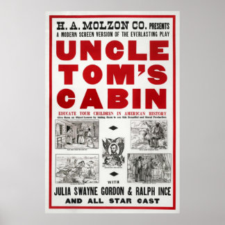 Uncle Toms Cabin  Film Adaptation Promotion Poster