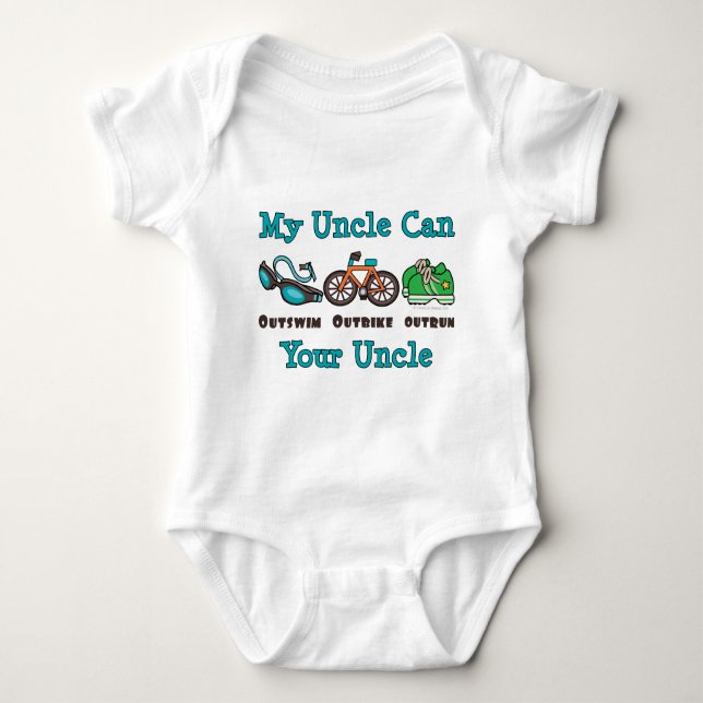 Uncle Triathlon Baby Creeper (Front)