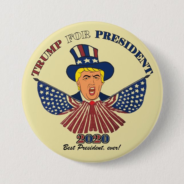 Uncle Trump Button (Front)