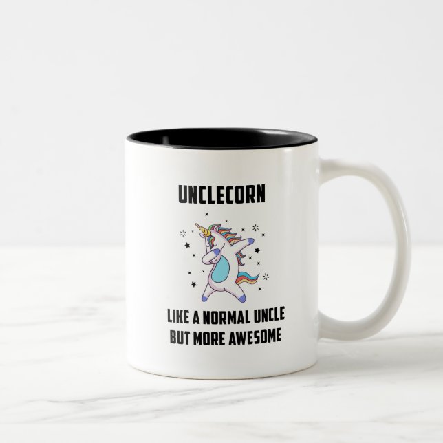 Unclecorn Two-Tone Coffee Mug (Right)