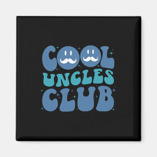 Uncles Club Groovy Retro Fathers Day New Uncle Com Magnet