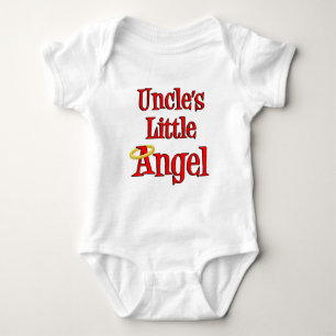 Uncle's Little Angel Baby Bodysuit