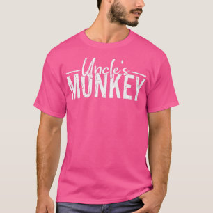 Uncles Monkey Funny Monkeys Animal Lover Graphic T-Shirt