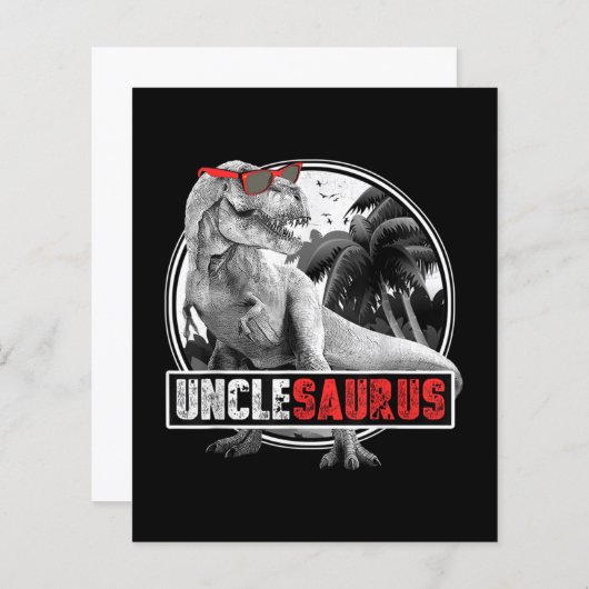 Unclesaurus Dinosaur Uncle Saurus (Front/Back)