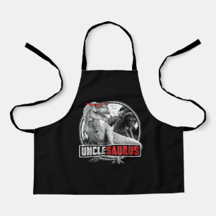 Unclesaurus Dinosaur Uncle Saurus Apron