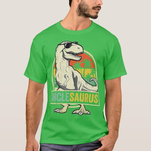 Unclesaurus  Rex Dinosaur Uncle Saurus Family Matc T_Shirt