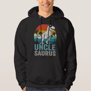 Unclesaurus Rex Dinosaur Uncle Saurus Family Match Hoodie