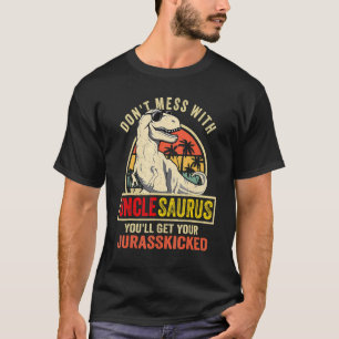 Unclesaurus Rex Dinosaur Uncle Saurus Family Match T-Shirt
