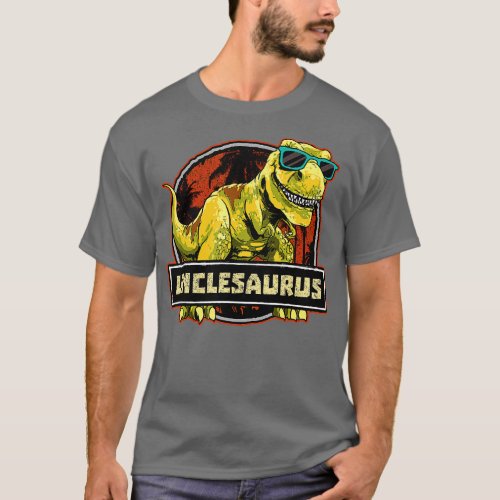 Unclesaurus   rex Uncle Saurus Dinosaur Men Boys  T_Shirt