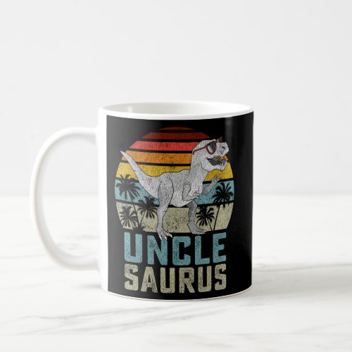 Unclesaurus T Rex Dinosaur Uncle Saurus Family Coffee Mug