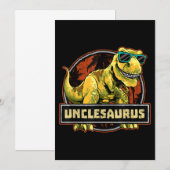Unclesaurus T rex Uncle Saurus Dinosaur (Front/Back)