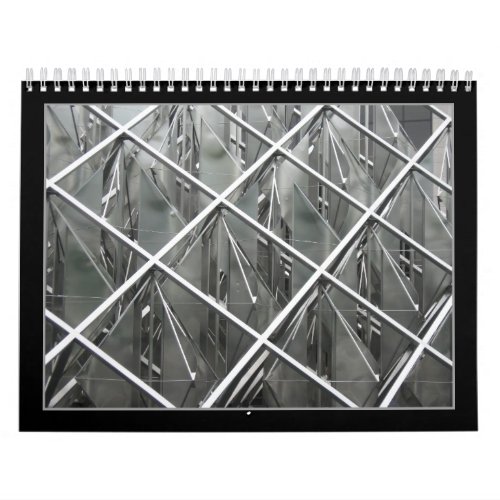 uncluttered black and white alanart photography calendar