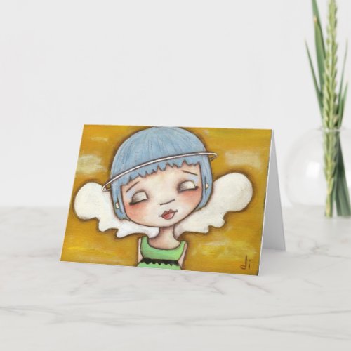 Uncommon Angel _ Greeting Card