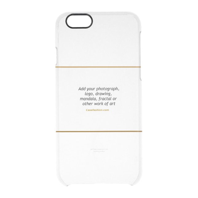 Uncommon iPhone 6 Clearly Deflector Case (Back)